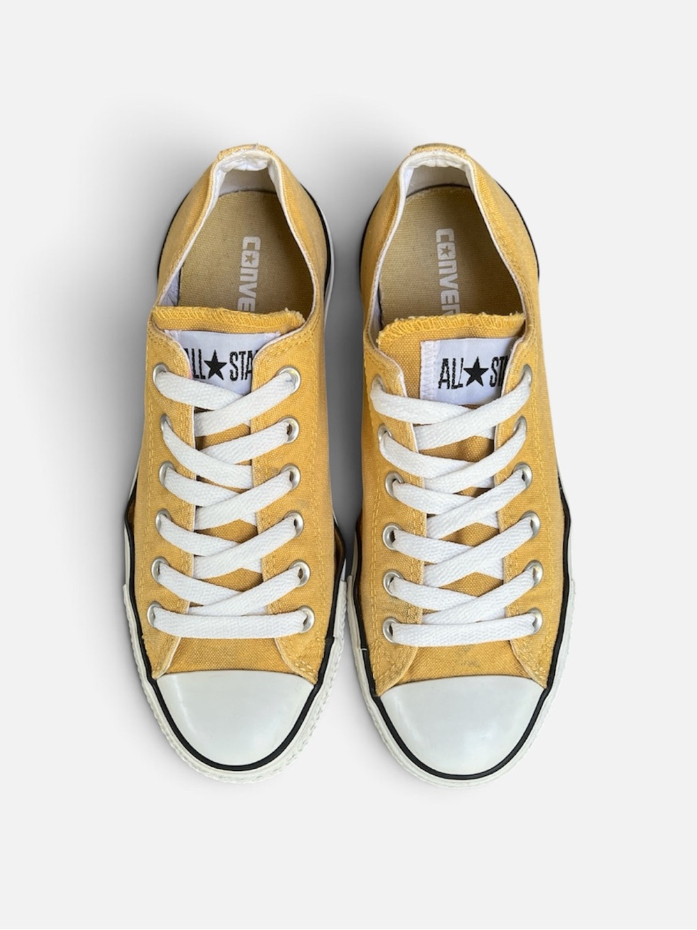 Converse Chuck Taylor All Star Low Top Sneakers in Fresh Yellow (Size W9/M7) - Picture 2 of 12